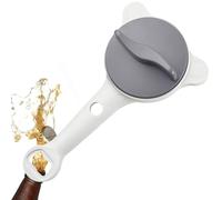 Bottle Openers For Seniors | 4-in-1 Ergonomic Can Lid Opener - Slip-resistant Multipurpose Tin Opening Tool | Versatile For Kitchen Camping Bar Picnic Apartment Dormitory Restaurant