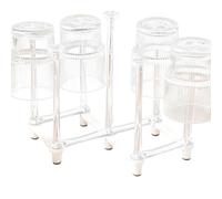 Bottle Rack Dryer 7-position - Foldable Non-Slip Retractable Holder