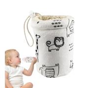 Bottle Sleeve Insulators | Warming Sleeve - Cotton Universal Standard Caliber | 7x7x15cm Thermal Bottle Bag Anti-Drop Essential For Premature Kids 0m+ 1pc