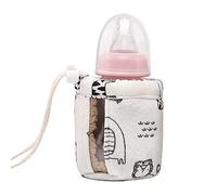 Bottle Sleeve Insulators | Warming Sleeve - Cotton Universal Standard Caliber | 7x7x15cm Thermal Bottle Bag Anti-Drop Essential For Premature Kids 0m+ 1pc