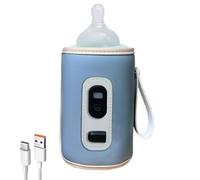 Bottle Warmer Cover, Fast Heating Milk Warmer, Portable Bottle Warmer, Temperature Adjustable Bottle Warmer, Baby Milk Heat Keeper, Insulation Cover for Bottle, Car Travel Bottle Warmer,