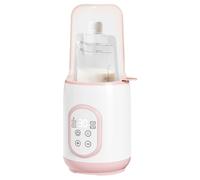 Bottle Warmer, Fast Heating Breastmilk Warmer, Smart Temperature Control Device, Stainless Steel Travel Bottle Heater, Baby Feeding Accessory, Car Indoor Use, 4.84 Inches
