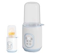 Bottle Warmer - Smart Temperature Food Heater, Travel-Friendly Breastmilk Warmer with Automatic Heat Control, Compact Design, Safe & Efficient with Car & Home Use for Feeding Outdoor Trips