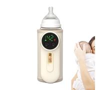 Bottle Warmer - Wireless Breastmilk Sleeve Heater for Travel Use | Rechargeable Portable Heating Wrap with Insulated Temperature Control Design, Milk Warmer for Daycare Office Camping Home Vacation