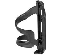 Bottlecage M-Wave BC Vario Side, Plastic, Usuable Laterally Left And Right, Mattblack, On Card