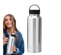 BOTTO COMPARTENZA SEGRETO - Cuccante sicuro nascosto, contenitore d'acqua in acciaio | Sport a doppio scopo con fondo nascosto per lo stoccaggio di valore, supporto per bevande isolato da escursionism