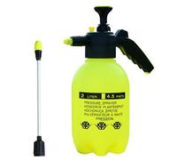 BOTTO SPRING a pressione da giardino, bottiglie spray da 2 litri, flacone spray da giardinaggio, maestro dell'acqua manuale, spruzzatore a pressione d'azione, spray per weed killer, flacone spray d'a