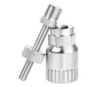 Bottom Bracket Removal Tool - Repair Tool with Anti Drop Fixing Rod | Bike Tool Wide Applications Stable Fit Use Simply Built to Last Practical Design carbon steel
