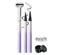 Bottom Eyelash Stamp - Smudge Proof Precision, Makeup Tool Portable Size Quick Apply Lash Stamp Kit with Defined Pattern for Natural Lower Lash Effect Waterproof Long Lasting Cosmetics for Beginners