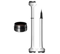 Bottom Lash Stamp, Waterproof Bottom Eyelash Makeup Tool Stencil, 10 x 8 x 5 cm Adorable Eyelashes Enhancer Tools, Felpa Lazy Lashes Stamp with Ink for Women, Girls