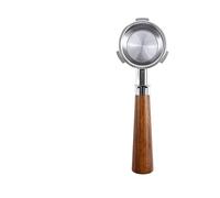 bottomless portafilter, 58mm 3-Ear, compatibile con portafiltro senza fondo for espresso Hibrew H7 H7a H10a(58MM 3Ear-Rosewood C)