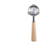 bottomless portafilter, Portafiltro nudo senza fondo da 58 mm, compatibile con Sunbeam Mini Barista Max/Barista Plus Espresso Coffee(58MM 3 Ears-Beech-A)