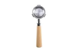 bottomless portafilter, Portafiltro nudo senza fondo da 58 mm, compatibile con Sunbeam Mini Barista Max/Barista Plus Espresso Coffee(58MM 3 Ears-Beech-B)