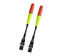 Bottone 2Pcs Luminoso Top Mount Luminously LED Float Night Fishing Tool Sensitive Luminously Float Sostituzione Boe di pesce LED