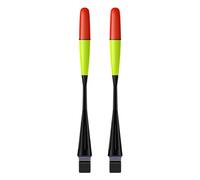 Bottone 2Pcs Luminoso Top Mount Luminously LED Float Night Fishing Tool Sensitive Luminously Float Sostituzione Boe di pesce LED