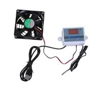 Bottone 80mm USB Armadi Ventola di Raffreddamento per Armadi con Controllo della Temperatura 7Blades Forti flussi d'aria per mantenere i refrigeratori MultiSpeed Controller Fan