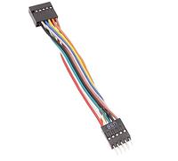 Bottone Cavo adattatore per scheda madre, 10 cm, 12 pin, da maschio a femmina, prolunga da 11 pin a 9 pin