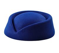 Bottone Colore Femminile Assistente di Volo Cappello Dolce Business Uniforme Live Show Donne Cappelli Air Hostess Cosplay Assistente di Volo Cappello