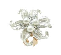 Bottone gemello a - Elegante accessorio per camicia floreale, set di chiusura per abito elegante | Design decorativo che migliora il fascino 'abbigliamento adatto per matrimoni, eventi