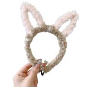 Bottone Graziosa fascia per capelli con orecchie a T, per donne e ragazze, da indossare tutti i giorni, per feste in maschera e cosplay, accessori per capelli