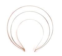Bottone Oro lver per fascia per capelli in metallo fasce per capelli con base vuota impostazione per donne gioielli da sposa componenti per la creazione di gioielli