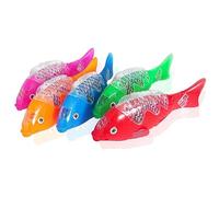 Bottone Pesce elettronico Led Dancing Fish Toy per W/lampeggiante Light Stage Puntelli Outdoor Indoor per giocare Glow At Dark K Night Toys per bambini all'aperto per gatti per bambini per bambini per