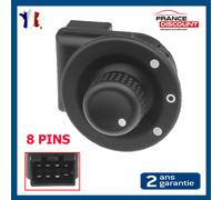 Bottone Regolazione Retro Per Renault Clio 2 3 Laguna 2 Scenic 2 Nero