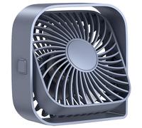 Bottone Ventola di raffreddamento leggera Ventilatore da tavolo Piccolo ventilatore elettrico Ventilatore da tavolo Potente ventilatore da scrivania adatto per uso interno