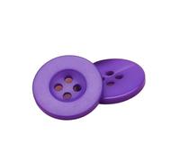Bottoni 10 pezzi 9-30 mm bottoni a quattro occhi in resina for maglioni e camicie, da cucito fai te for vestiti, artigianato, indumento scrapbooking per Fai Da Te(Purple,44L 28.0 MM)