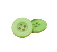 Bottoni 10 pezzi 9-30 mm bottoni a quattro occhi in resina for maglioni e camicie, da cucito fai te for vestiti, artigianato, indumento scrapbooking per Fai Da Te(Light green,20L 12.5 MM)