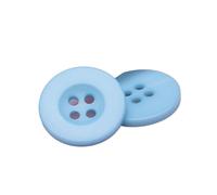 Bottoni 10 pezzi 9-30 mm bottoni a quattro occhi in resina for maglioni e camicie, da cucito fai te for vestiti, artigianato, indumento scrapbooking per Fai Da Te(Light blue,44L 28.0 MM)