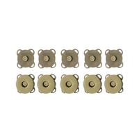 Bottoni 5 pz/set bottoni automatici magnetici quadrati fermagli for borsetta portafoglio borse artigianali parti accessori 11mm 15mm 19mm scegli colore(Bronze,18mm)