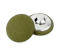 Bottoni 50 Pezzi 11-30 Mm Lega Stoffa Coperta Bottoni For Abito Cappotto Decorativo Rotondo Gambo Fai Da Te Vestiti Cucito Fibbia Accessorio(NO3,11mm)