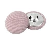 Bottoni 50 Pezzi 11-30 Mm Lega Stoffa Coperta Bottoni For Abito Cappotto Decorativo Rotondo Gambo Fai Da Te Vestiti Cucito Fibbia Accessorio(NO10,25mm)