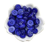 Bottoni 50 pezzi 12mm Bottone Occhio di Gatto in Resina Colorata Forma Ciotola Pearllight a Quattro Occhi Decorazione for Matrimonio Accessori for Cucire(30)