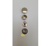 Bottoni a pressione SERIE CC TESTA 15 e 17 per torchietto in OTTONE (pezzi 100)