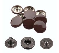 Bottoni A Scatto A Molla 15Mm 4 Pezzi Chiusure Per Fai Da Te In Pelle