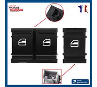 Bottoni Alzacristallo Vetro Anteriore e Posteriore Pinze Seat Ibiza IV Leon