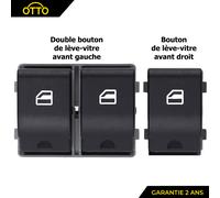 Bottoni Alzacristallo Vetro Anteriore Sinistro E Destro Pinze per VW Fox -