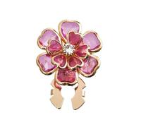 Bottoni Con Gemme Gemelli Con Fiori E Strass