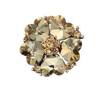 Bottoni con Strass Cappotto con colletto e bottoni strass for gonna da 1 pezzo 30 mm(Yellow)