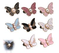 Bottoni, Detachable Butterfly Clips Pant Waist Tightener for Loose Pants, Dresses, Jackets, Coats, Shirts (C)