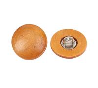 Bottoni di legno Bottoni in legno da 11,5 mm/15 mm, bottoni rotondi in legno cuciti a mano for camicie e cappotti, marroni, 11,5 mm - 4 pezzi(15mm)