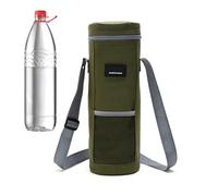 Bottoni di vino - tote bevanda portatile, vettore a liquore con manico | Porta di bevande pieghevoli per campeggio, spiaggia, picnic, feste all'aperto, escursioni, regalo di viaggio per adulti