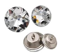 Bottoni Gioiello Bottoni in strass, bottoni in cristallo for abbigliamento, accessori for cucire, artigianato for divani, 10 pezzi(18mm 10pcs)