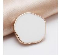 Bottoni grandi da cucire colorati da 21/25/30 mm per vestiti da donna Camicia abito da sposa Camicetta Cappotto Giacca a vento Maglione Decor-Bianco-25MM 10 PZ