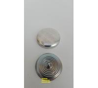 BOTTONI IN ALLUMINIO DA RIVESTIRE(ANIMA BOMBE' GAMBO FILO EXTRA) (pezzi 100)