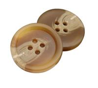 Bottoni in resina Bottoni rotondi per trench beige Accessori per cucire decorativi, Colore 44, 20mm 10pezzi