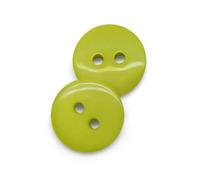 Bottoni in resina da 100 pezzi rotondi 2 fori 9/10/11mm da cucire bottoni piccoli per stoffa per bambini accessori fai da te fatti a mano-Verde 206-10mm