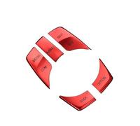 Bottoni Interni Compatibile Con BMW Per X1 F48 X2 F39 2020 2021 2022 Adesivo Per Interruttore Del Pulsante Del Menu Della Manopola Multimediale Per Interni Auto(Rosso)